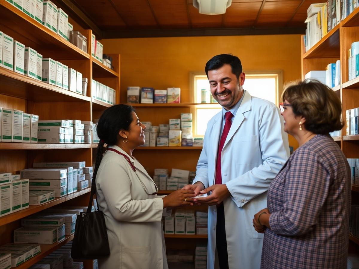 Medicamentos donados y a bajo costo